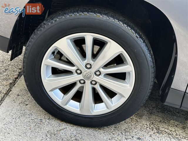 2013 TOYOTA KLUGER ALTITUDE FWD 7 SEAT GSU40R MY12 WAGON