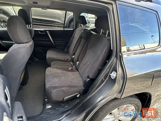 2013 TOYOTA KLUGER ALTITUDE FWD 7 SEAT GSU40R MY12 WAGON
