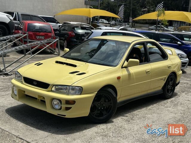 2000 SUBARU IMPREZA WRX LTD ED CLUB SPEC EVO IV MY00 SEDAN