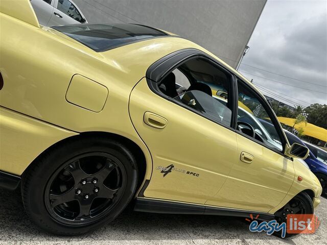 2000 SUBARU IMPREZA WRX LTD ED CLUB SPEC EVO IV MY00 SEDAN