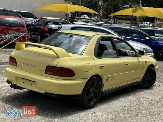 2000 SUBARU IMPREZA WRX LTD ED CLUB SPEC EVO IV MY00 SEDAN