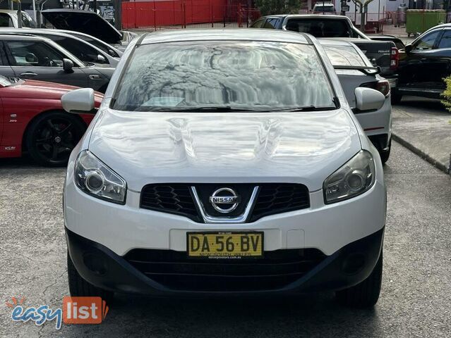 2013 NISSAN DUALIS ST (4X2) J10 MY13 SUV, 4 DOORS, 5 SEATS