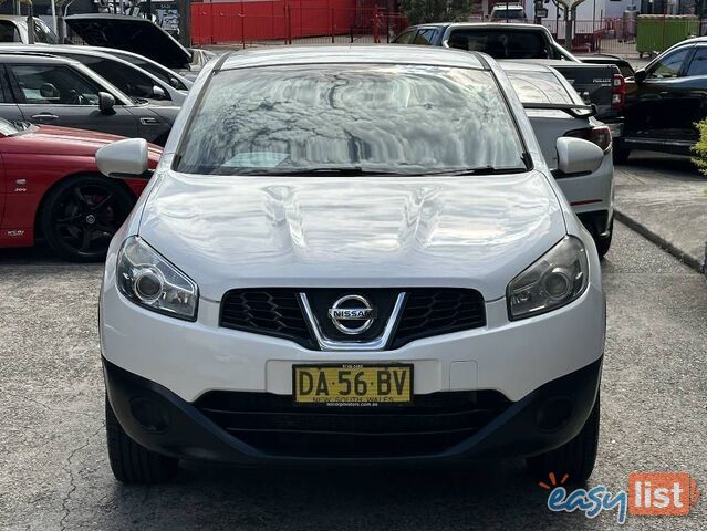 2013 NISSAN DUALIS ST 4X2 J10 MY13 WAGON