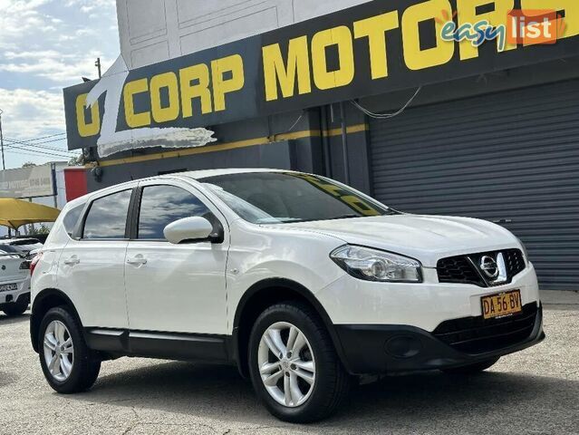 2013 NISSAN DUALIS ST (4X2) J10 MY13 SUV