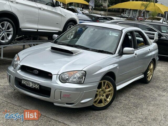 2003 SUBARU IMPREZA WRX STI MY03 SEDAN, 4 DOORS, 5 SEATS