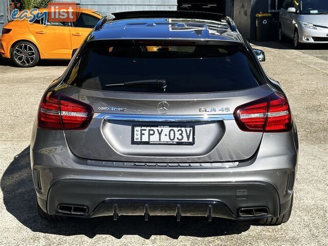 2017 MERCEDES-AMG GLA 45 4MATIC X156 MY17.5 WAGON