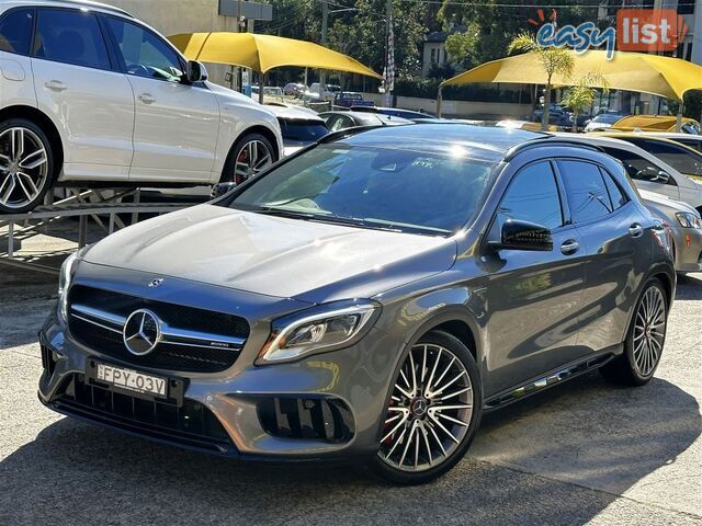 2017 MERCEDES-AMG GLA 45 4MATIC X156 MY17.5 WAGON