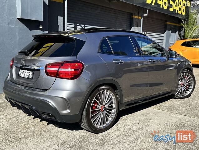 2017 MERCEDES-AMG GLA 45 4MATIC X156 MY17.5 WAGON