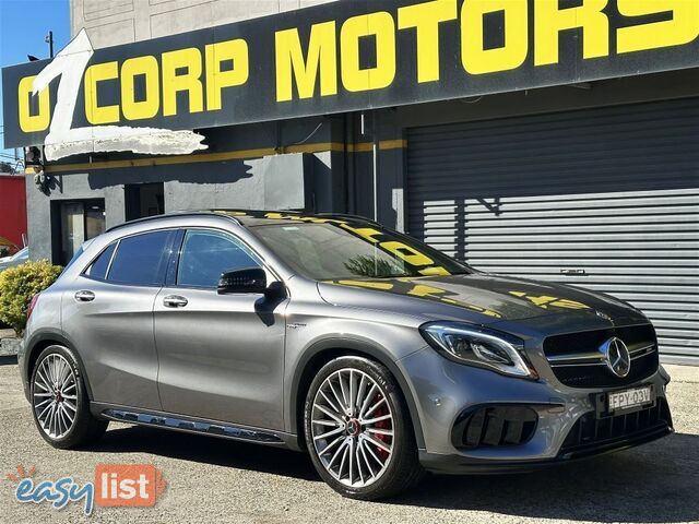 2017 MERCEDES-AMG GLA 45 4MATIC X156 MY17.5 WAGON
