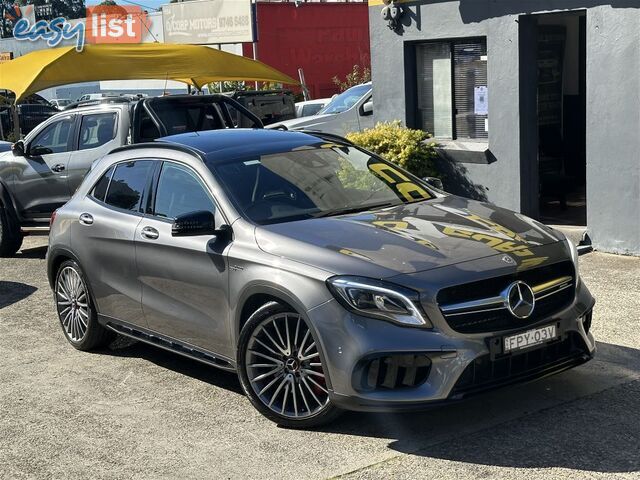 2017 MERCEDES-AMG GLA 45 4MATIC X156 MY17.5 WAGON
