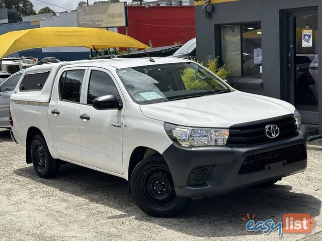 2017 TOYOTA HILUX WORKMATE TGN121R MY17 OTHER