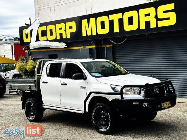 2018 TOYOTA HILUX SR 4X4 GUN126R MY19 CAB CHASSIS