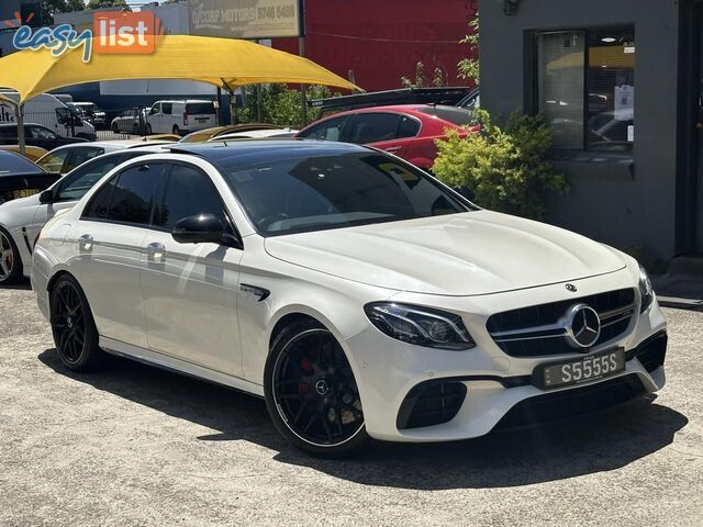 2017 MERCEDES-AMG E 63 S 4MATIC 213 MY17.5 SEDAN