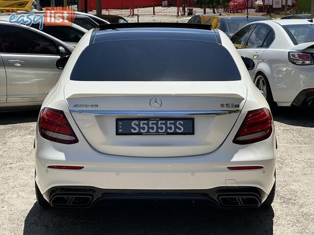 2017 MERCEDES-AMG E 63 S 4MATIC 213 MY17.5 SEDAN