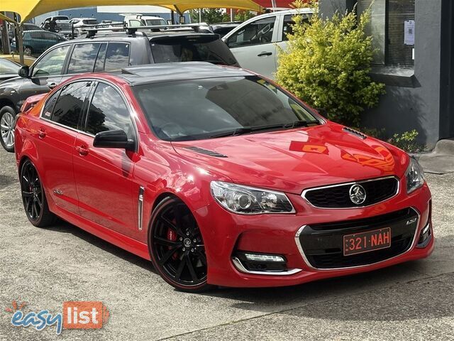 2015 HOLDEN COMMODORE SS-V REDLINE VF II SEDAN