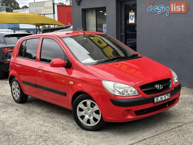 2009 HYUNDAI GETZ SX TB MY09 HATCH