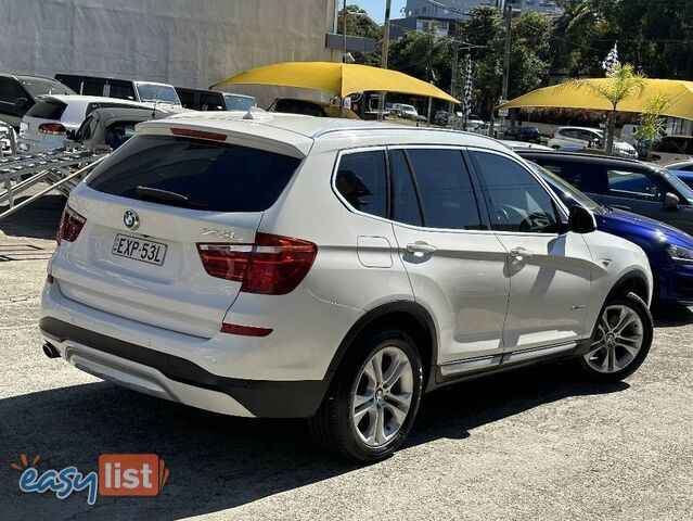 2014 BMW X3 XDRIVE20D F25 MY15 WAGON