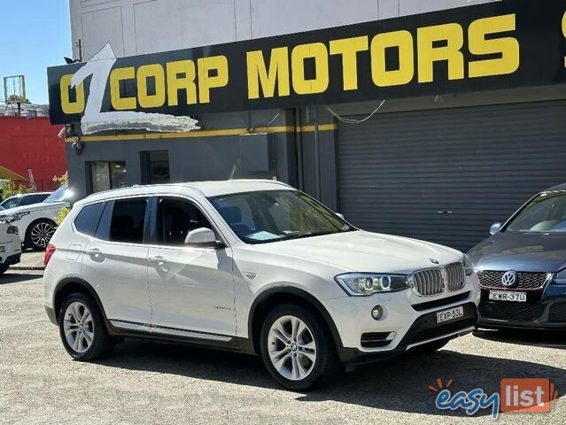 2014 BMW X3 XDRIVE 20D F25 MY15 SUV, 4 DOORS, 5 SEATS