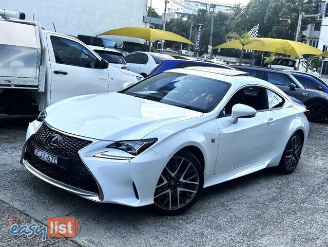 2017 LEXUS RC200T F SPORT ASC10R MY17 COUPE, 2 DOORS, 4 SEATS