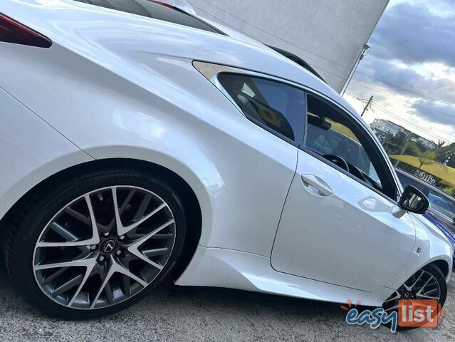 2017 LEXUS RC200T F SPORT ASC10R MY17 COUPE, 2 DOORS, 4 SEATS