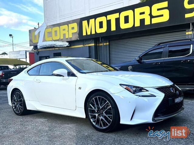 2017 LEXUS RC200T F SPORT ASC10R MY17 COUPE, 2 DOORS, 4 SEATS