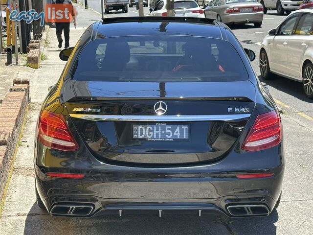 2018 MERCEDES-AMG E 63 S 4MATIC 213 MY18 SEDAN