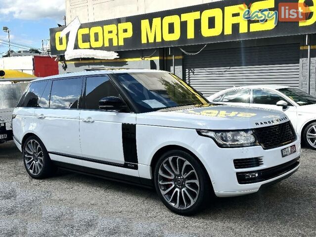 2014 LAND ROVER RANGE ROVER AUTOBIOGRAPHY SDV8 LWB LG MY15 SUV, 4 DOORS, 5 SEATS