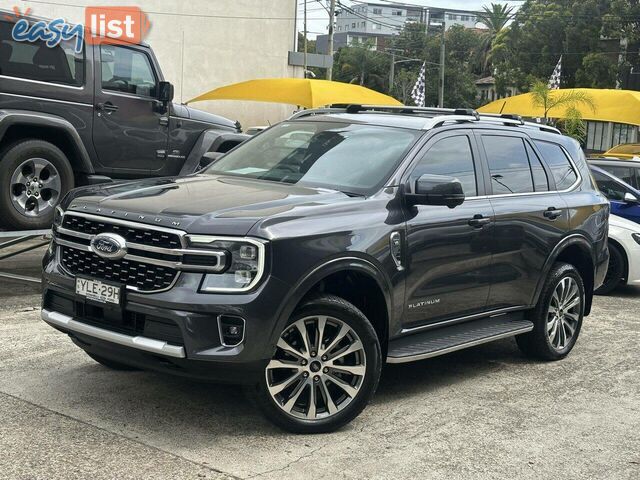 2022 FORD EVEREST PLATINUM (4X4) UB MY22 SUV, 4 DOORS, 7 SEATS