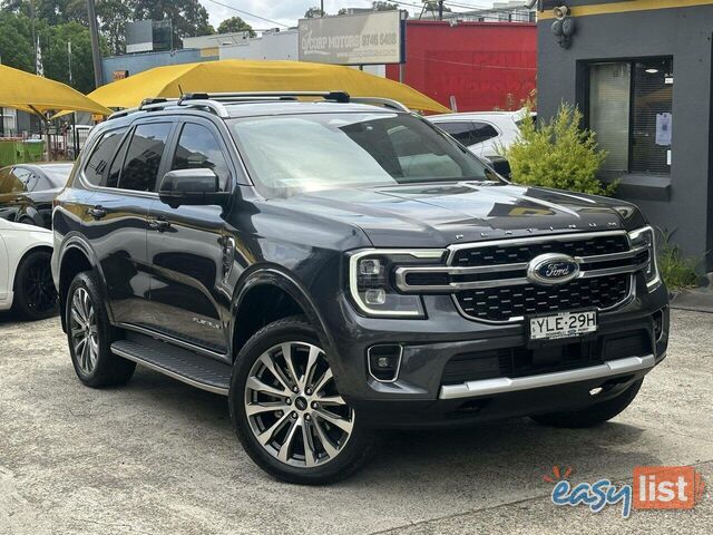 2022 FORD EVEREST PLATINUM (4X4) UB MY22 SUV, 4 DOORS, 7 SEATS