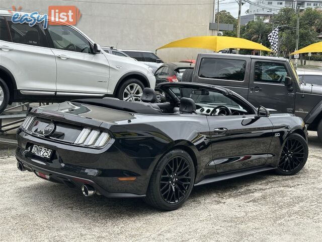 2017 FORD MUSTANG GT 5.0 V8 FM MY17 CONVERTIBLE