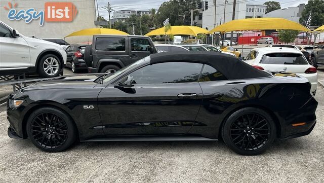 2017 FORD MUSTANG GT 5.0 V8 FM MY17 CONVERTIBLE