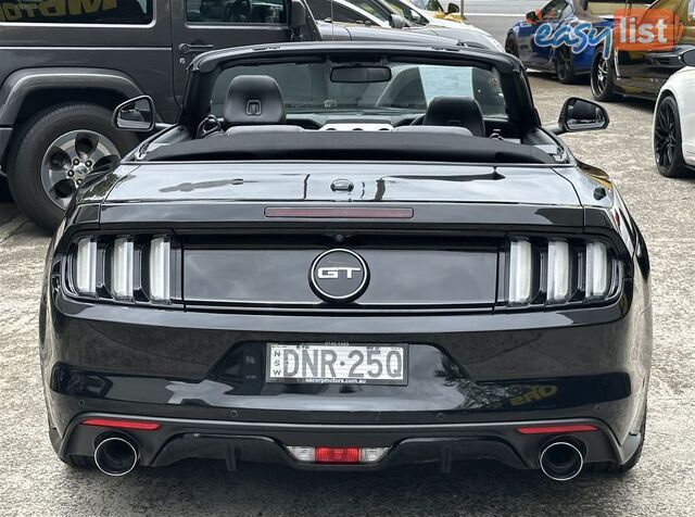 2017 FORD MUSTANG GT 5.0 V8 FM MY17 CONVERTIBLE