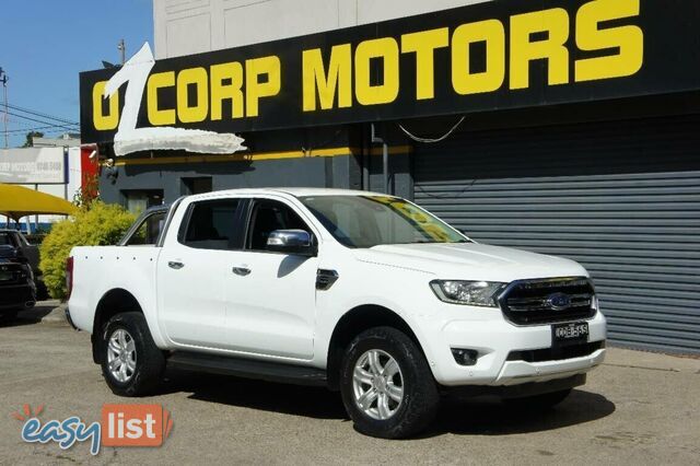 2018 FORD RANGER XLT 2.0 (4X4) PX MKIII MY19 UTE TRAY