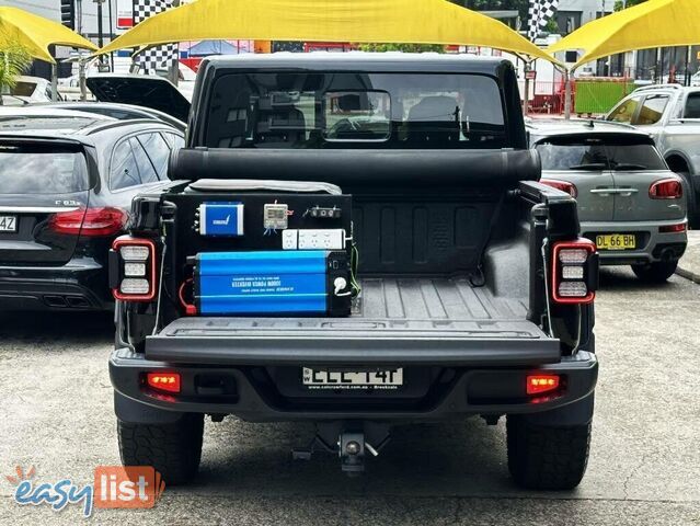 2020 JEEP GLADIATOR OVERLAND (4X4) JT MY20 UTE TRAY, 4 DOORS, 5 SEATS