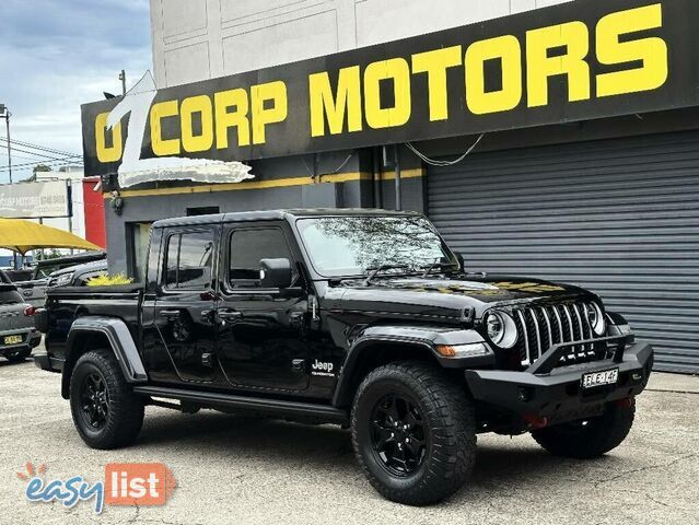 2020 JEEP GLADIATOR OVERLAND (4X4) JT MY20 UTE TRAY, 4 DOORS, 5 SEATS