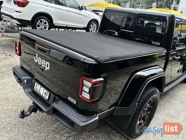 2020 JEEP GLADIATOR OVERLAND (4X4) JT MY20 UTE TRAY, 4 DOORS, 5 SEATS