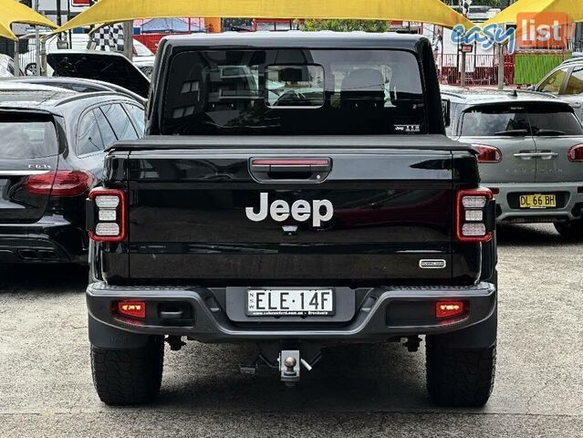 2020 JEEP GLADIATOR OVERLAND (4X4) JT MY20 UTE TRAY, 4 DOORS, 5 SEATS