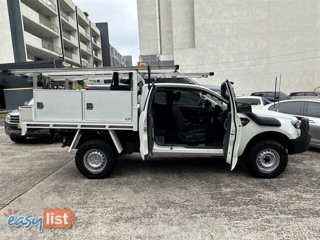 2017 FORD RANGER XL 3.2 4X4 PX MKII MY17 CAB CHASSIS