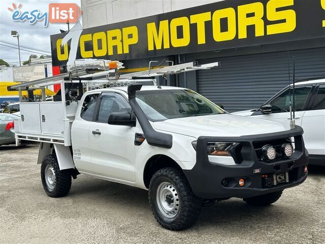 2017 FORD RANGER XL 3.2 4X4 PX MKII MY17 CAB CHASSIS