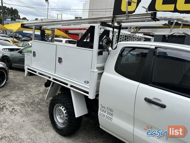2017 FORD RANGER XL 3.2 4X4 PX MKII MY17 CAB CHASSIS