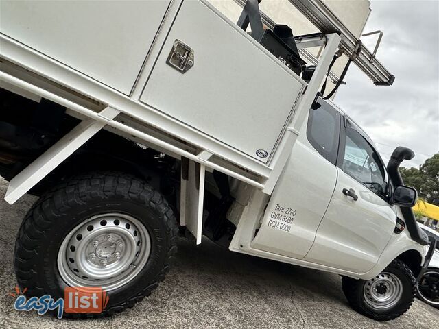 2017 FORD RANGER XL 3.2 4X4 PX MKII MY17 CAB CHASSIS