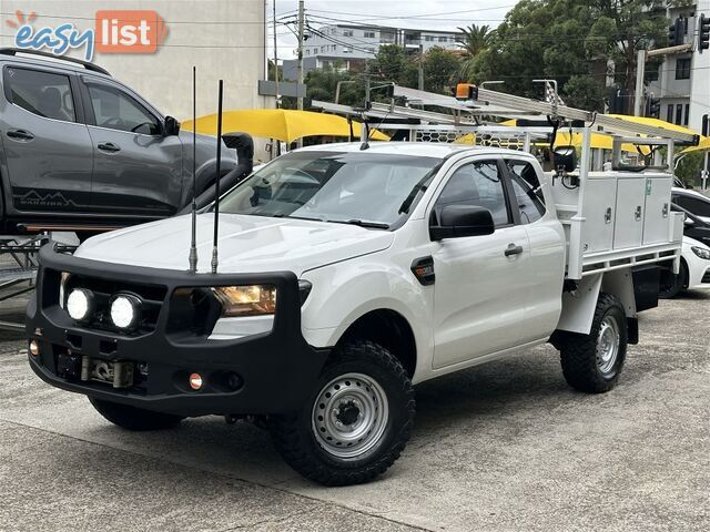 2017 FORD RANGER XL 3.2 4X4 PX MKII MY17 CAB CHASSIS