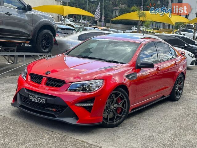 2017 HOLDEN SPECIAL VEHICLES GTSR  GEN F2 SEDAN