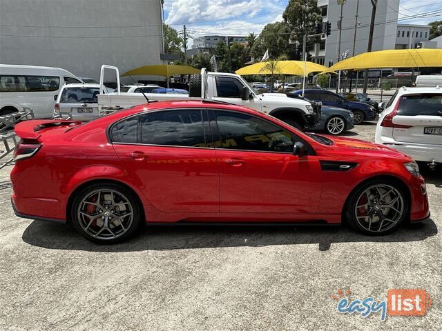 2017 HOLDEN SPECIAL VEHICLES GTSR  GEN F2 SEDAN