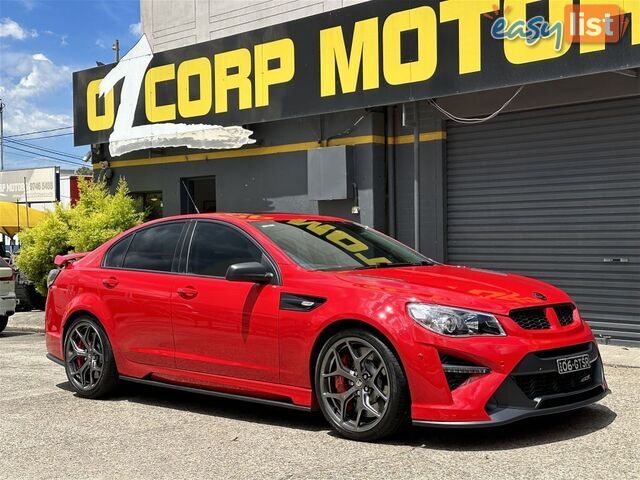 2017 HOLDEN SPECIAL VEHICLES GTSR  GEN F2 SEDAN