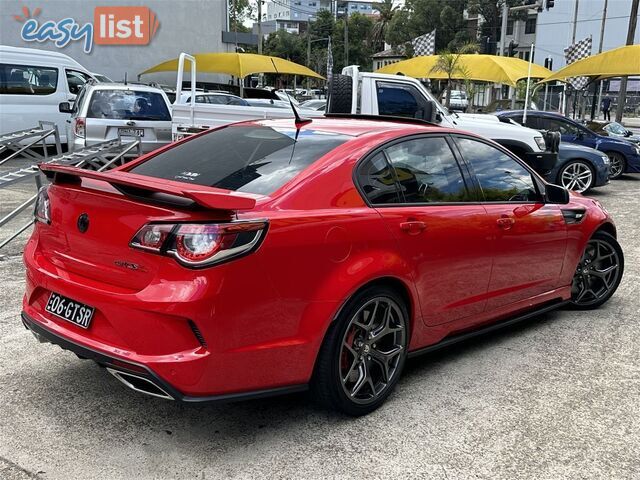 2017 HOLDEN SPECIAL VEHICLES GTSR  GEN F2 SEDAN