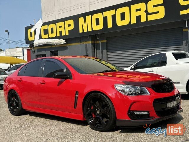 2016 HOLDEN COMMODORE SS VF II SEDAN, 4 DOORS, 5 SEATS