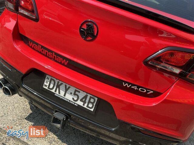 2016 HOLDEN COMMODORE SS VF II SEDAN, 4 DOORS, 5 SEATS