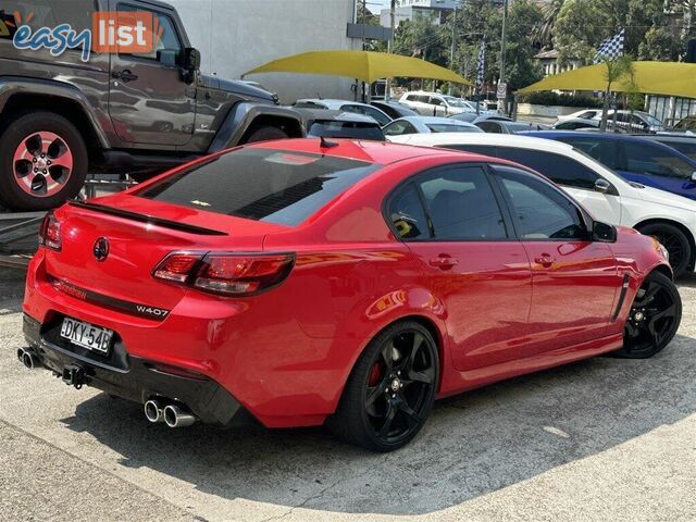 2016 HOLDEN COMMODORE SS VF II SEDAN, 4 DOORS, 5 SEATS