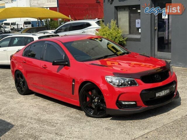 2016 HOLDEN COMMODORE SS VF II SEDAN, 4 DOORS, 5 SEATS